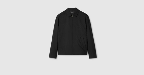 GGウール ジップジャケット ・ブラック | GUCCI公式