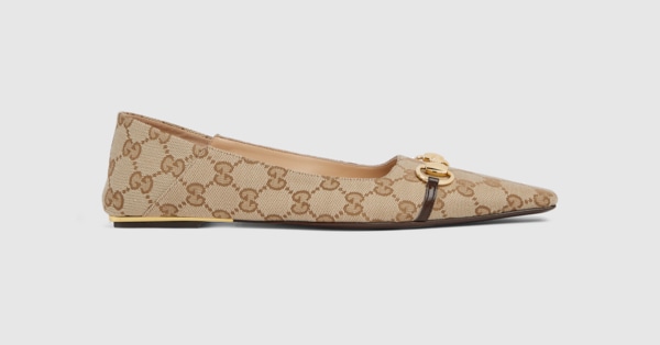 ヴィットリア〕ウィメンズ バレエシューズ ・サンド＆ダークブラウン