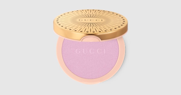 02, Gucci Glow Highlighter powder in 02 Frosted Lilac | GUCCI® US