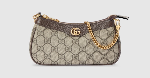 ♡GUCCI♡ボディバッグ♡GGキャンバス☆美品☆ GGキャンバス スモール クロスボディバッグ ・ブラック GGスプリーム