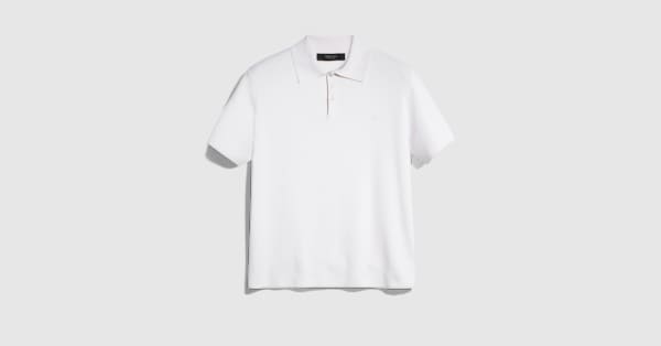 エンブロイダリー シルクコットン ポロシャツ ・アイボリー | GUCCI公式