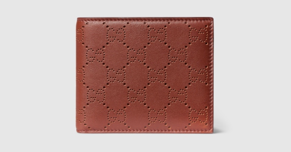 美品　早い者勝ち　GUCCI グッチ　二つ折り　財布　折り財布　茶色　箱付き グッチ アリア〕二つ折りウォレット ・ラセット GGレザー | GUCCI公式
