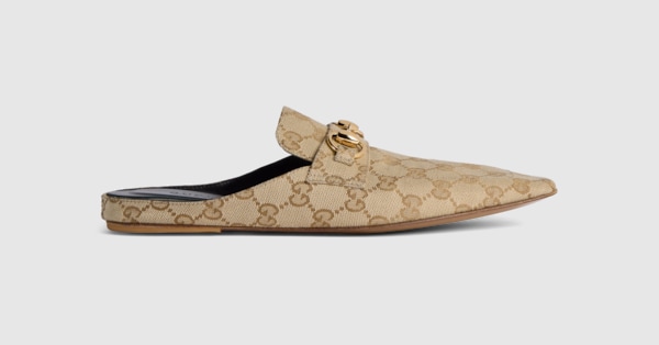 【pukoさま専用】GUCCI　ラバーシューズ Gucci Spice Lux Nappa Samoa Interlocking G Loafers 36.5 Black