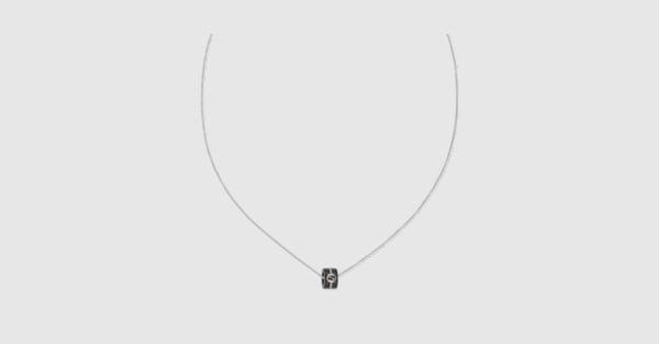 グッチ インターロッキング〕18K ペンダント ネックレス ・18K