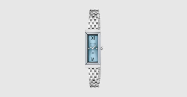 G-Frame watch, 14x34mm in steel | GUCCI® US