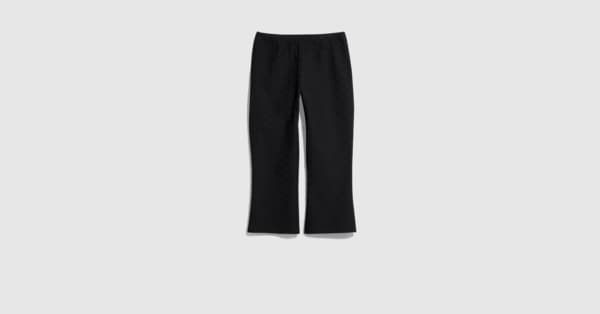 GG jersey jacquard pants in black | GUCCI® US
