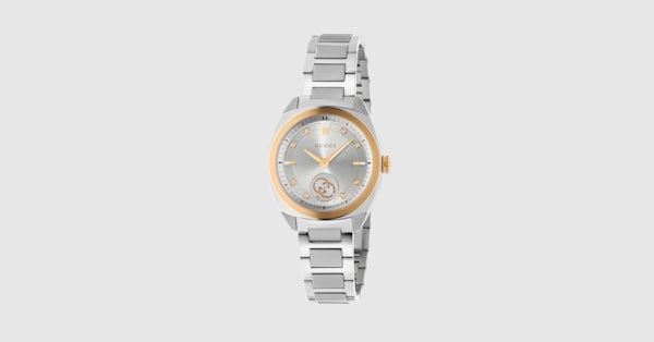 Gucci Interlocking watch, 29mm in steel | GUCCI® US