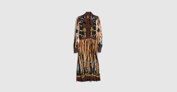 chinese dress ladies Gucci Silk Maxi Dress Size M – KMK Luxury Consignment main image 1
