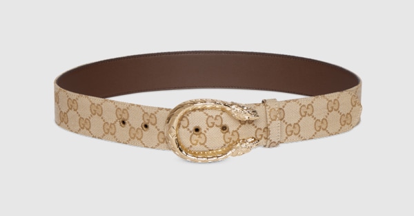 【セーナ】GUCCI ベルト Wide Black Leather Women's Belt With Double G Buckle | GUCCI® CA