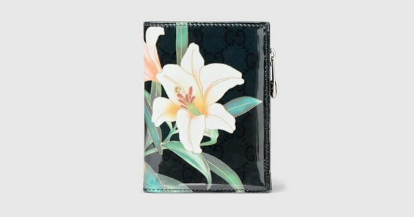 Gucci x 安藤七宝店 日本限定 ミディアム ウォレット ・ブラック GG