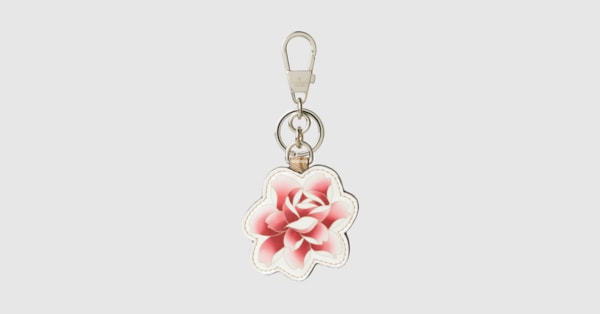 Gucci x 安藤七宝店 日本限定 キーチェーン ・サンド＆ブラウン GG