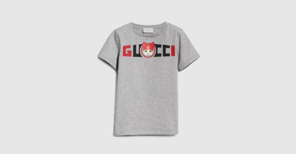チルドレンズ〕ヒグチユウコ プリント コットン Tシャツ ・ライト