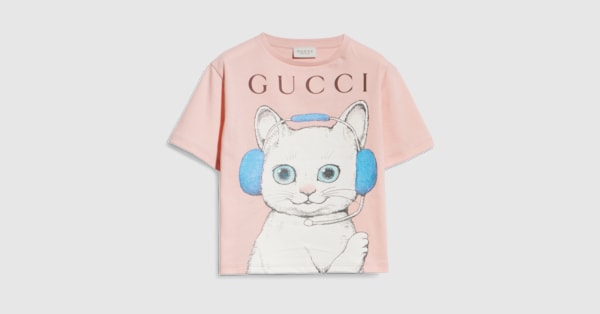 チルドレンズ〕ヒグチユウコ プリント コットン Tシャツ