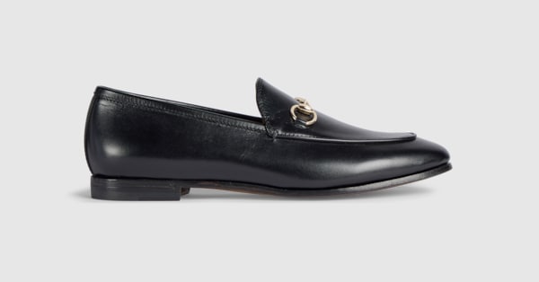 ヨルダーン〕ウィメンズ ローファー ・ブラック レザー | GUCCI公式