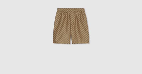 グッチ メンズ ウェアGGスプリーム リネン ショートパンツ | GUCCI® JP