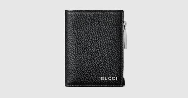 GUCCI ロゴ コインウォレット ・ブラック レザー | GUCCI公式
