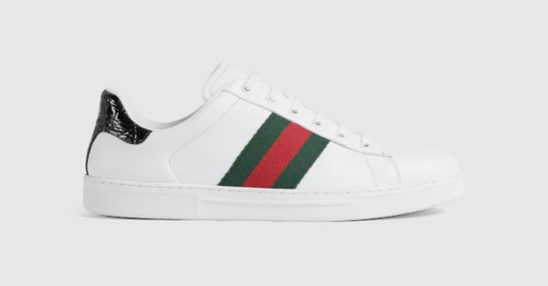 Men's Gucci Ace sneaker in white leather | GUCCI® US
