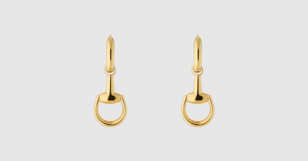ホースビット〕18K ピアス ・18K イエローゴールド | GUCCI公式