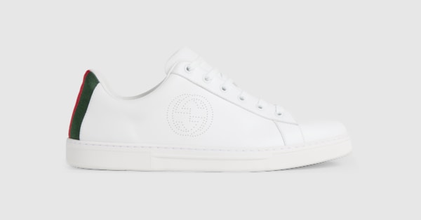 CHOWページ　rph c Men's Gucci Ace sneaker in white leather | GUCCI® US