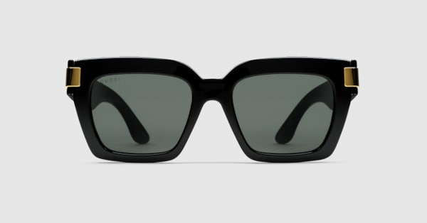 Cat eye sunglasses in black | GUCCI® US
