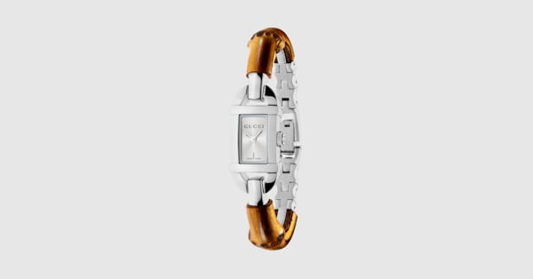 Gucci Bamboo watch, 22x17mm in steel | GUCCI® US