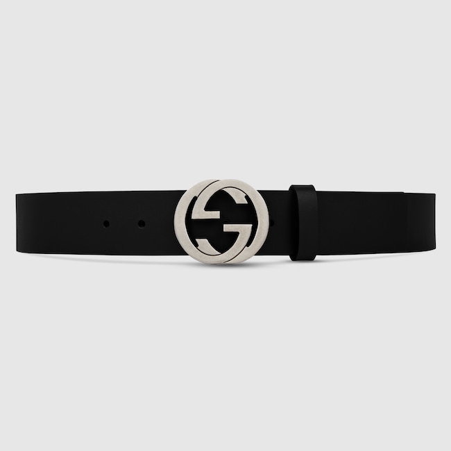 gucci black ladies belt