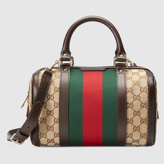 White Handbag Gucci with a Bird