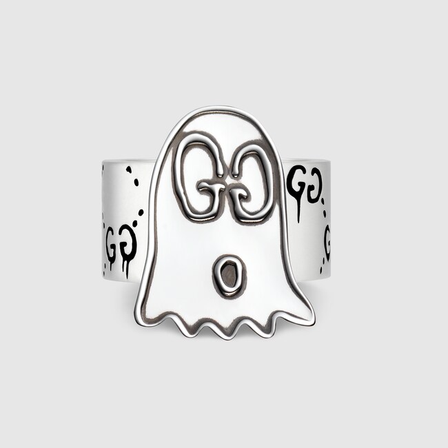 gucci ghost anello