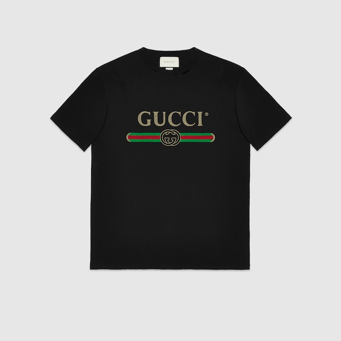 GUCCI ブラック Tシャツ Sサイズ 457095_X5L89_1948_001_100_0000