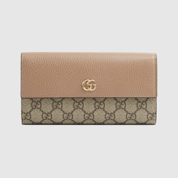 【関税負担】 GUCCI GG MARMONT CONTINENTAL WALLET Gucci GG Marmont Continental Leather Wallet () IFCHIC.COM