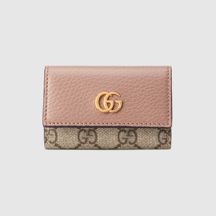 【付属品完備】グッチ　GGマーモント　キーケース　レザー　ダスティピンク　509 456118_17WAG_5788_001_080_0000