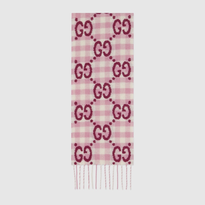 新品＊GUCCI CHILDREN'S＊GG柄コットンショール・ピンク＊ 新品＊GUCCI CHILDREN'S＊GG柄コットンショール・ピンク＊