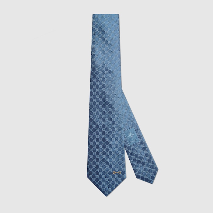Cravatta Blu | Cravatta Gentiluomo Contrassegnato Seta