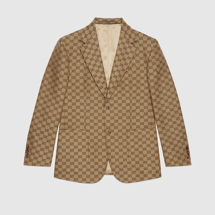 アルパカ様 ご予約品 GUCCI メンズジャケット グッチ メンズ ウェアGGキャンバス リバーシブル ジャケット