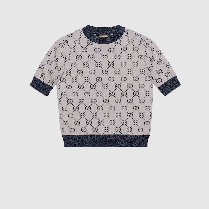 Gucci logo-print T-shirt | Grey | FARFETCH