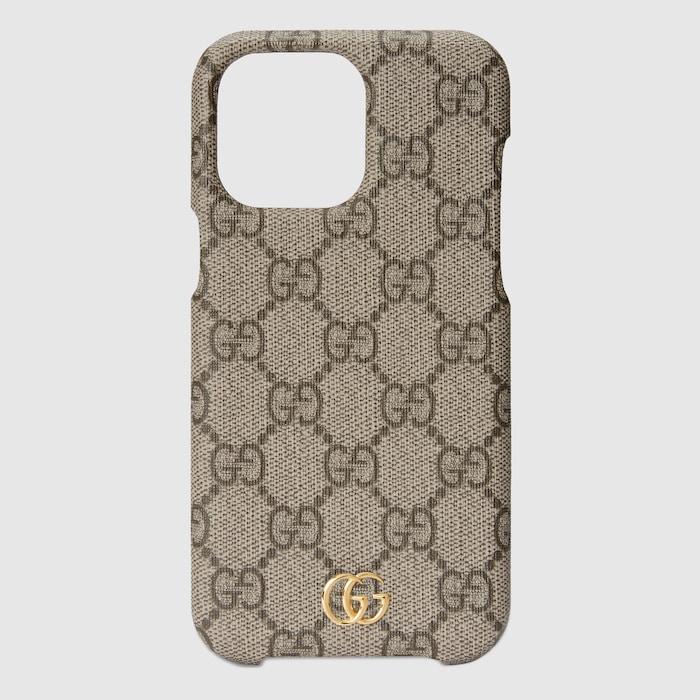GUCCI iPhone15用ケース ベージュ GUCCI iPhone15用ケース ベージュ