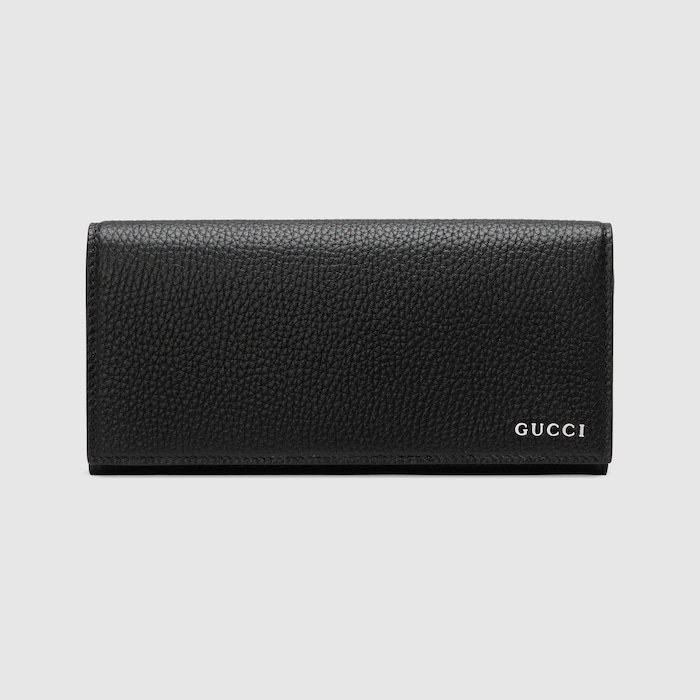 グッチ ウォレットチェーン シルバー レザー 財布 刻印ロゴ フック メンズ グッチ ウォレットチェーン シルバー レザー 財布 刻印ロゴ