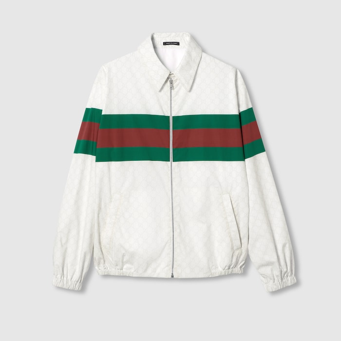 ジャケット GUCCI Woman Jacket White 803857ZARWV 9003 Cotton tweed jacket in off-white | GUCCI® US