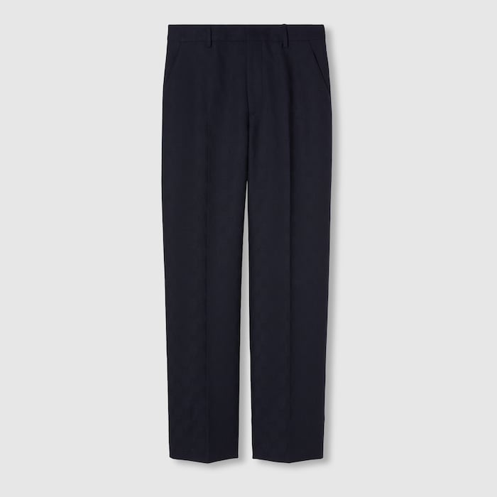 【関税&送料込】Gucci Wool Twill Cropped Pants Gucci GG Ripstop Cropped Trousers | Brown | FARFETCH