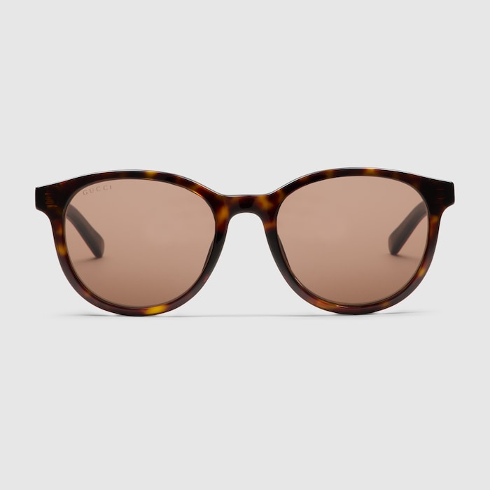 ラウンドフレーム サングラス（アジアン フィット） ・ダークトータス