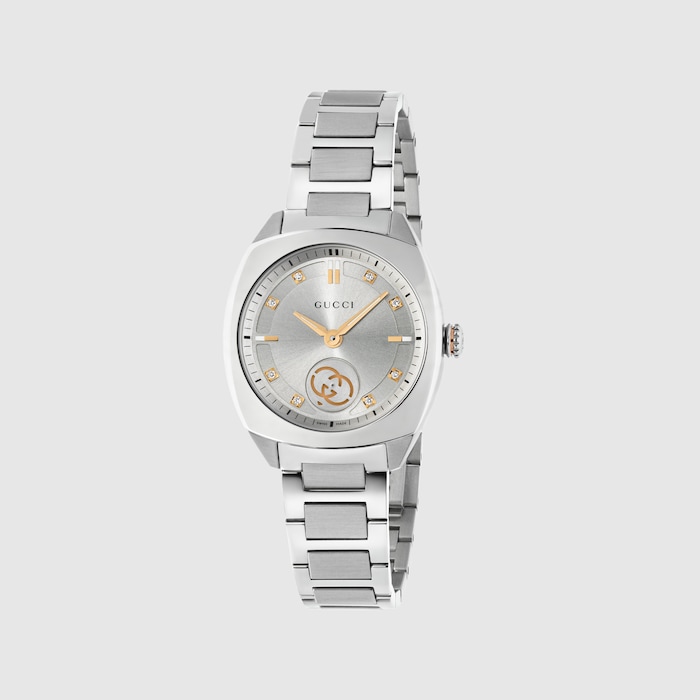 グッチ インターロッキング〕ウォッチ 29 mm ・スチール | GUCCI公式