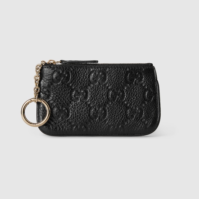 新品ギフト最適　GUCCI 黒 レザー キーケース 付属品あり 815891_AAEEM_1000_001_080_0000