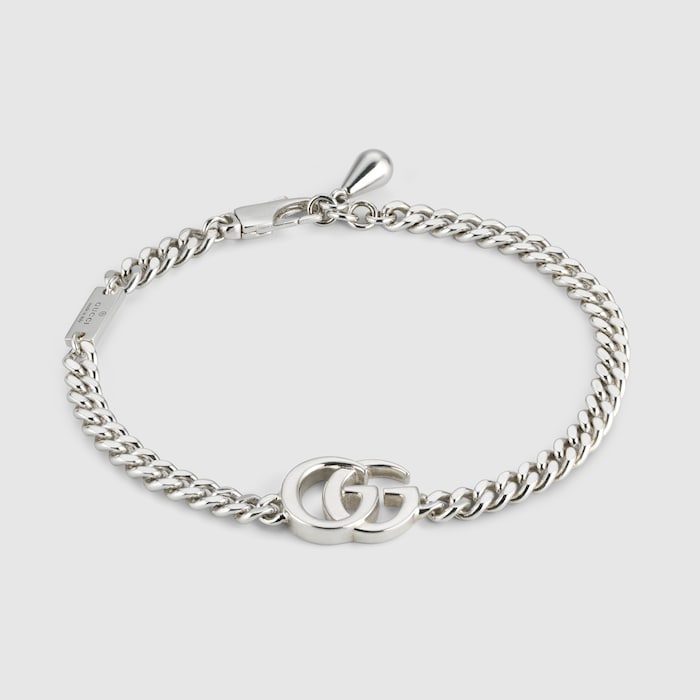 ✨激レアGUCCI GG Marmont bracelet multicolor 925 Sterling Silver Double G Flower Chain Bracelet | GUCCI® CA