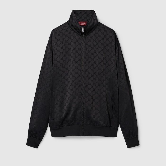 GUCCI コーデュロイ ジャケット メンズ 騎士ロゴ ブラック Lサイズ GG velvet jacket in black | GUCCI® US