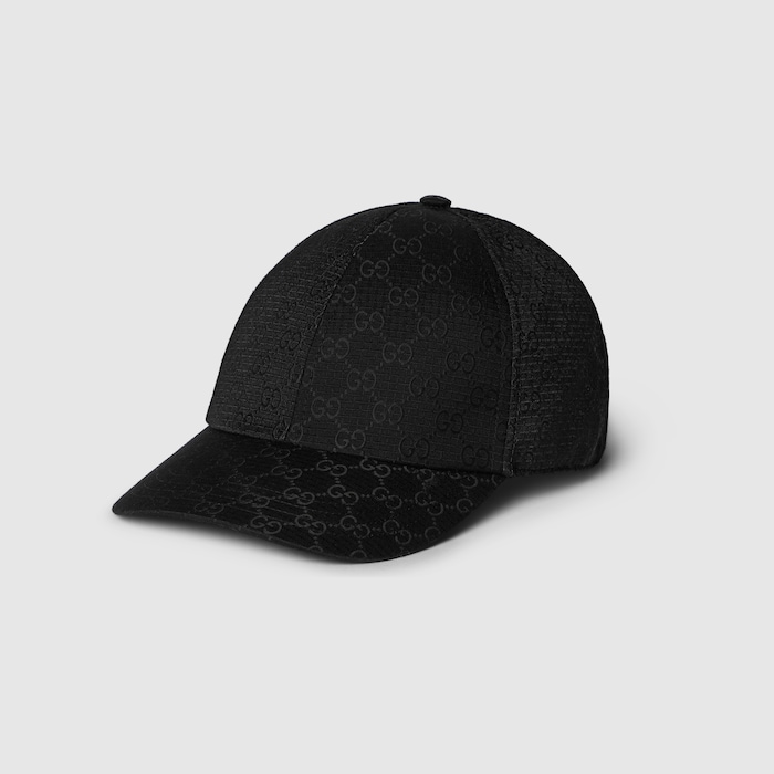 Baseballkappe aus GG Ripstop in schwarz | GUCCI® CH