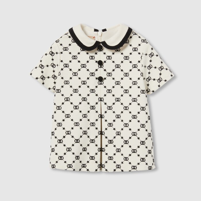 GUCCI KIDS 2点 Children's belt with Double G in brown leather | GUCCI® US