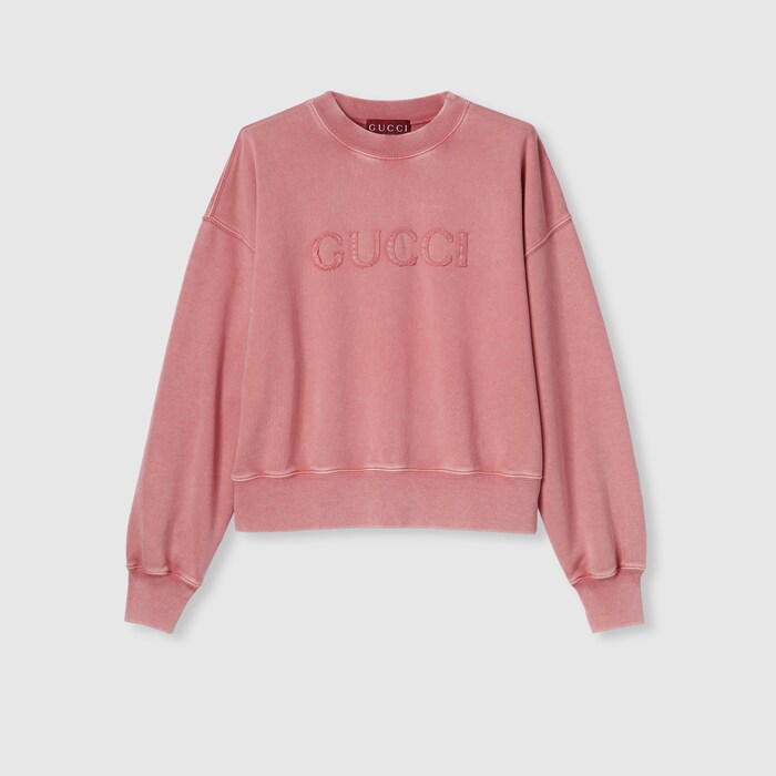 GUCCI　トレーナー　ピンク　スパンコール　10　XS 789582_XJGUL_5728_001_100_0000