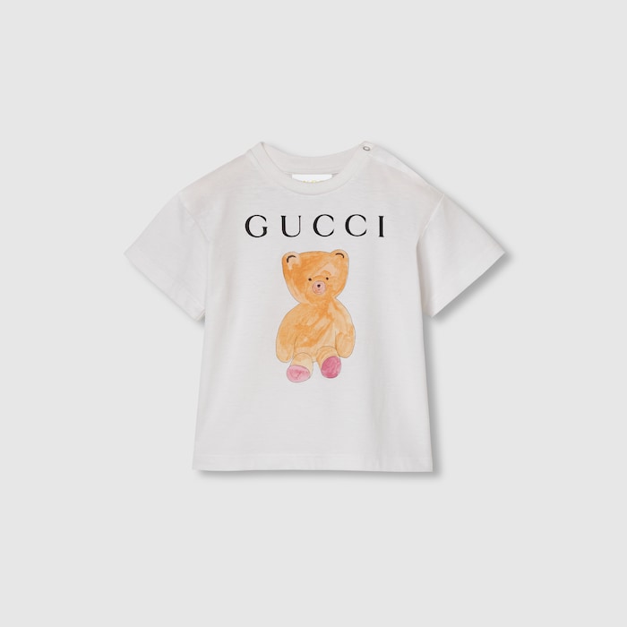 コリン　GUCCI グッチ バンビ プリントTシャツ トップス ホワイト GUCCI グッチ 19SS 493117 XJAN8 【クリーニング済】リップ プリント