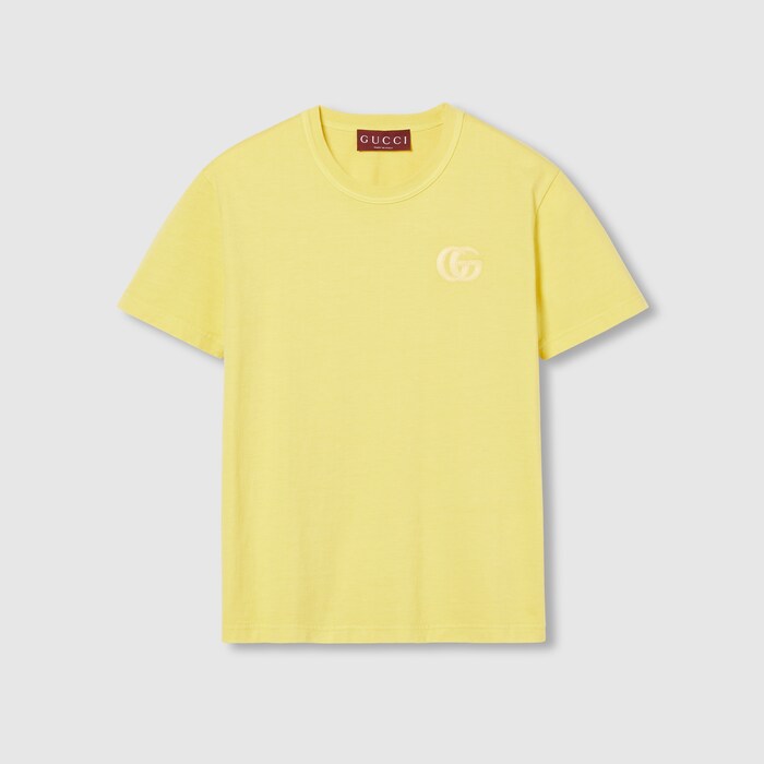 GUCCI イエロー トラ Tシャツ 798764_XJG6U_7613_001_100_0000