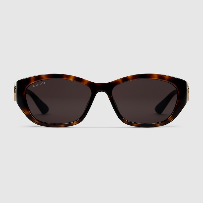 美品 GUCCI グッチ サングラス スクエア サングラス（低めのノーズブリッジ フィット） ・ダーク